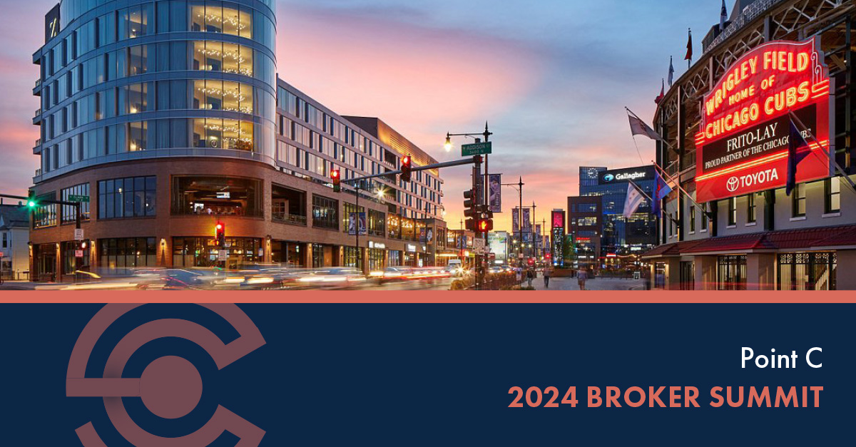 Point C 2024 Broker Summit agenda cover